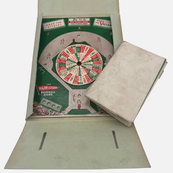 1943 G.H. Anderson The Major League Baseball Game Cincinnati Ohio WWII War Bonds - Picture 7 of 9